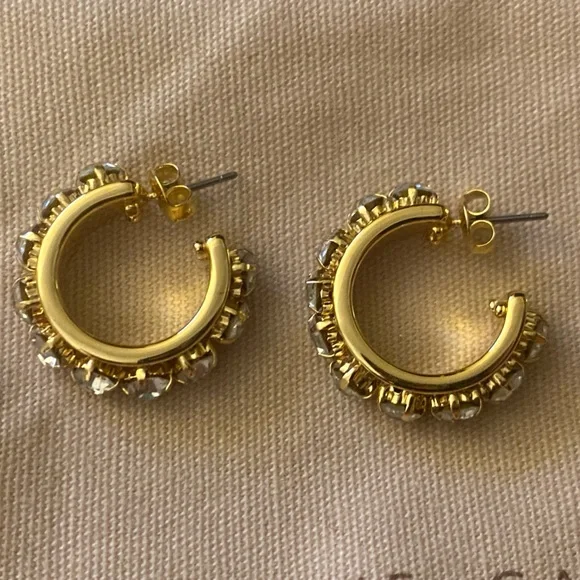 🌞✨Mignonne Gavigan Wynnie Crystal Hoops!✨🌞 - Picture 5 of 6